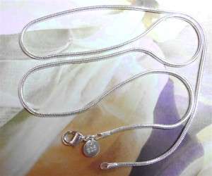 Sterling Silver .925 Snake Chain Necklace 2mm 75cm 30  