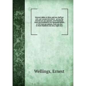   one day to three hundred and sixty eight days: Ernest Wellings: Books