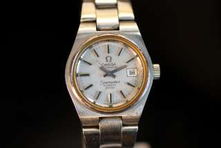 Used Omega Seamaster COSMIC 2000 Ladies Automatic Watch SS Authentic 
