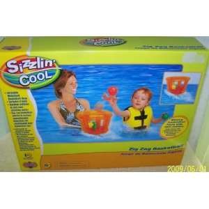 Sizzlin Cool *Zig Zag Basketball* Pool Fun: Toys & Games