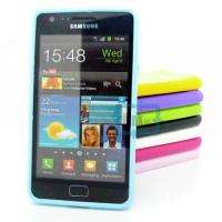 COLOR TPU RUBBER CANDY CASE BUMPER COVER For Samsung Galaxy S2 i9100 