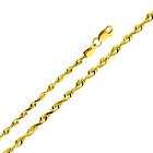 14k SOLID GOLD ROPE CHAIN 20 INCHES 3.10mm. 18.60gr.  