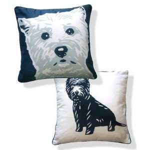   Doggie Style Reversible West Highland Terrier Pillow