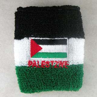 Palestine Flag Sports Sweat Wrist Band Palestinian   