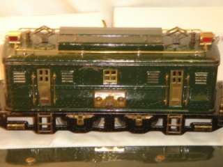 Lionel Prewar Standard Gauge Tin Toy Train 9U Green Set OB 428 429 430 