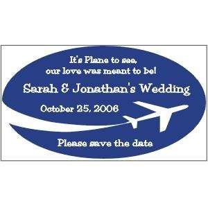 Save The Date Magnets Airplane Design 
