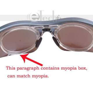Bicycle Bike Sport Glasses Goggle 5 Lens Pearl Gray A  