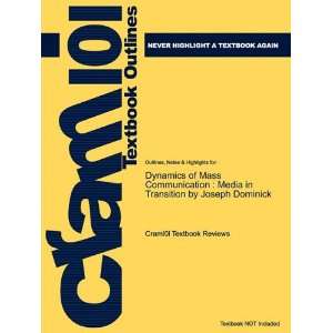  Studyguide for Dynamics of Mass Communication Media in 