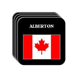  Canada   ALBERTON Set of 4 Mini Mousepad Coasters 