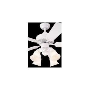Weatherford Outdoor/Indoor White Ceiling Fan 42 W Monte Carlo 5WF42WH 