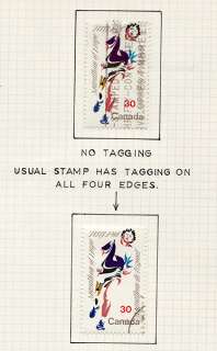 915 Canadian Stamp ~ Terry Fox with tagging error  