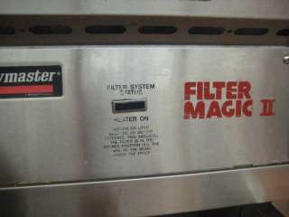 Frymaster FH17SC w/ Filter Magic II  