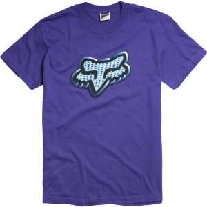   Short Sleeve Sports Wear T Shirt/Tee   Color: Purple, Size: Small