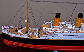RMS Titanic 40 wood model ship museum quality boat  