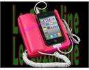 For iPhone 3GS 4G Phone x Phone Handset Dock Stand Pink  