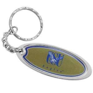 NCAA Coppin State Eagles Domed Oval Keychain:  Sports 