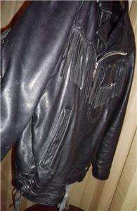   Vintage Border Hawk Heritage Leather Jacket XL Tall 98105 97VL  