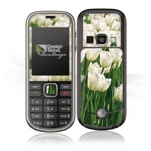  Design Skins for Nokia 3720 Classic   White Tulip Design 