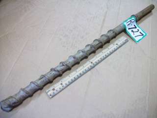 Hammer Drill Bit Carbide Tip tipped 1 1/4 1.25 wide X 24 1/2 long 