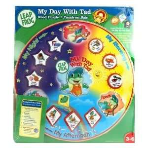  Leap Frog My Day with Tad Magnetic Wood Puzzle Toys 