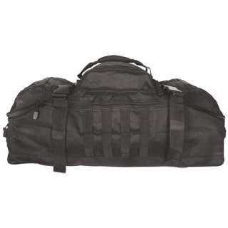 Black MOLLE 3 IN 1 RECON ADVANCED GEAR BAG   Backpack/Shoulder Bag, 26 