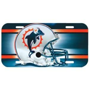   Miami Dolphins   Giant Helmet License Plate, NFL Pro Football: Home