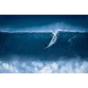  Cribbar Newquay Huge Wave Surfing X Poster Pp30301