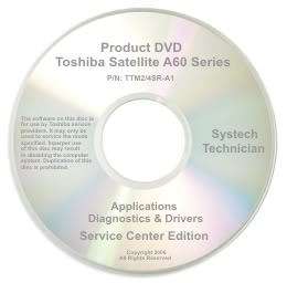 Toshiba Satellite A60 A65 Repair Restore Recovery CD  