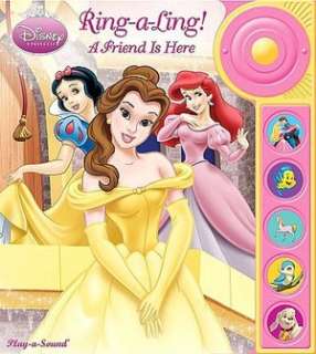 Disney Princess Ring A Ling A Friend is Here (Door Bell Sound Book)