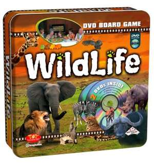   Wildlife DVD Board Game by Imagination Games