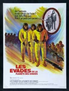 ESCAPE FROM THE PLANET OF THE APES FRENCH MOVIE POSTER  