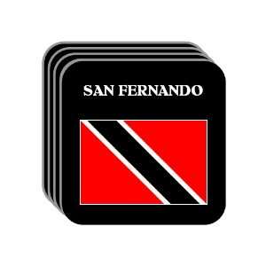 Trinidad and Tobago   SAN FERNANDO Set of 4 Mini Mousepad Coasters