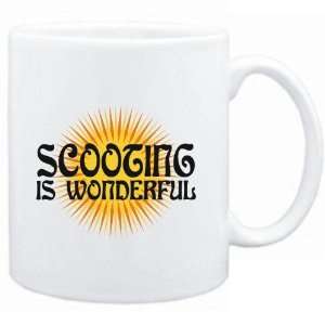 Mug White  Scooting is wonderful  Hobbies  Sports 