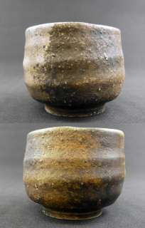 o4430,JPN,Real Bizen ware,Y.KASHO,Ashes covered cup  