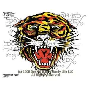  Open Mouth Tiger Tattoo, 4 X 3 Office Products