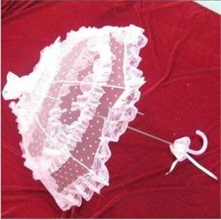   Elegant Bridal Lace Parasol Wedding Umbrella Bridal Accessories AU003