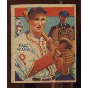   Reprint   1934 36 Diamond Stars #83 Paul Waner: Sports & Outdoors