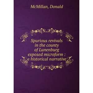   exposed microform  a historical narrative Donald McMillan Books