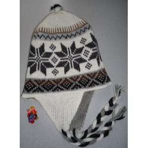 CHULLO REVERSIBLE alpaca 50%blend50% with gift made in 