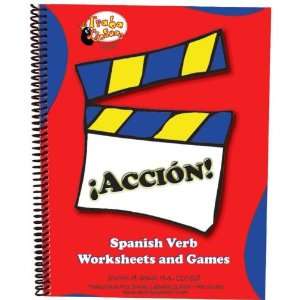   Spanish Speech   Acci n Book of Worksheets and Games