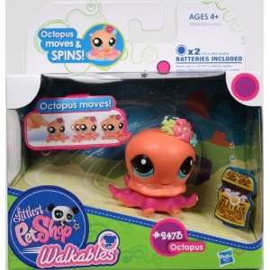  Littlest Pet Shop   Walkables   Octopus (#2473): Toys 