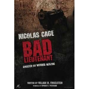  The Bad Lieutenant Port of Call New Orleans Poster Movie 