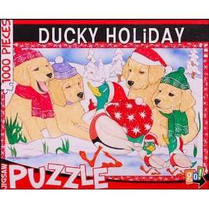  Ducky Holiday 1000 Piece Puzzle: Toys & Games