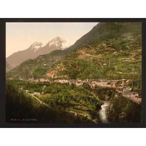   : Photochrom Reprint of St. Sauveur, Pyrenees, France: Home & Kitchen