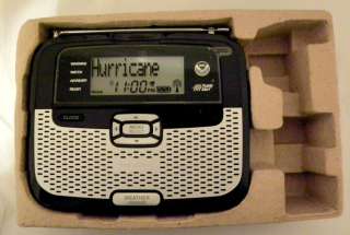 RadioShack Weather Alert Radio With Alarm Clock 12 262  