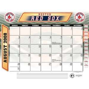  2008 2009 Boston Red Sox 22 x 17 Academic Desk Calendar 