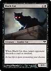 MTG 4x Black Cat FOIL   Dark Ascension Common  