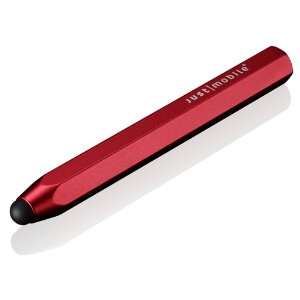  Just Mobile Universal AluPen Stylus   Red: Cell Phones 