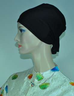 Cotton Under Scarf Shawl Hijab Bone BonnetCap Black etc  