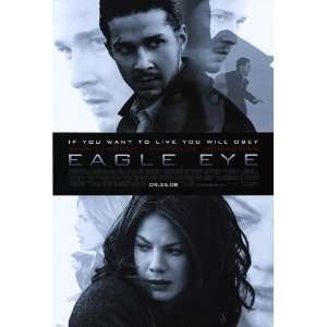  Eagle Eye 27 X 40 Original Theatrical Movie Poster 